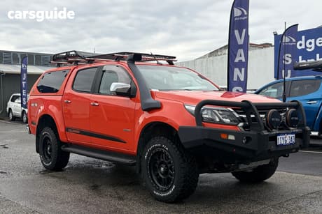 Orange 2019 Holden Colorado Crew Cab Pickup Ltz (4X2) (5Yr)