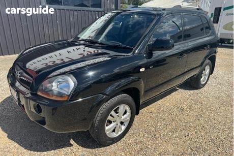 Black 2009 Hyundai Tucson Wagon City Elite