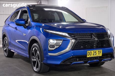 Blue 2024 Mitsubishi Eclipse Cross Wagon Aspire Phev (Awd)