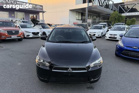 Black 2011 Mitsubishi Lancer Sedan Sx