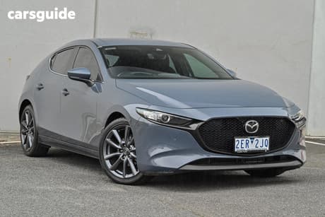 Blue 2023 Mazda Mazda3 Hatchback G20 Evolve