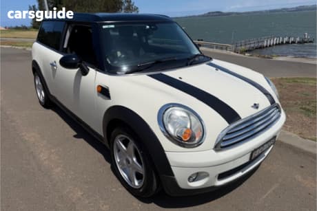 White 2008 Mini Clubman Wagon Cooper