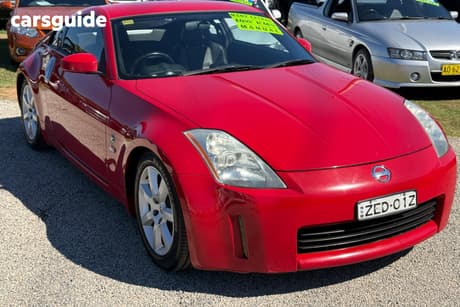 Red 2003 Nissan 350Z Coupe Touring