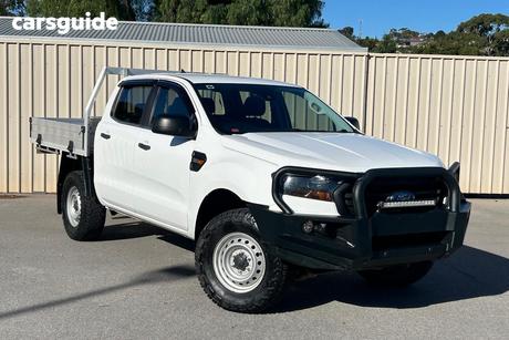 White 2021 Ford Ranger Double Cab Chassis Xl 3.2 (4X4)