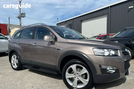 Brown 2013 Holden Captiva Wagon 7 Lx (4X4)