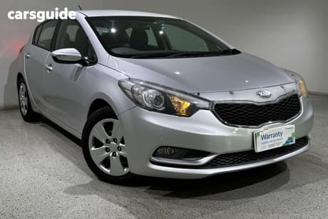 Silver 2015 Kia Cerato Hatchback S