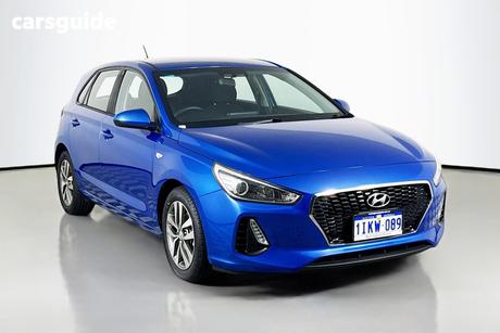 Blue 2018 Hyundai I30 Hatchback Go