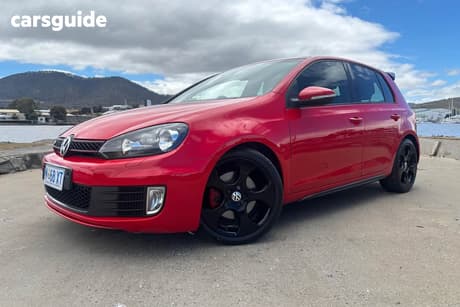 Red 2011 Volkswagen Golf Hatchback Gti