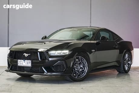 Black 2025 Ford Mustang Fastback Gt 5.0 V8