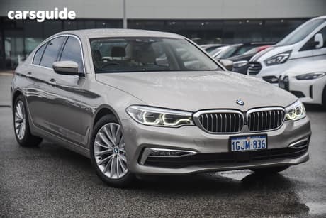 Silver 2017 BMW 520D Sedan M Sport