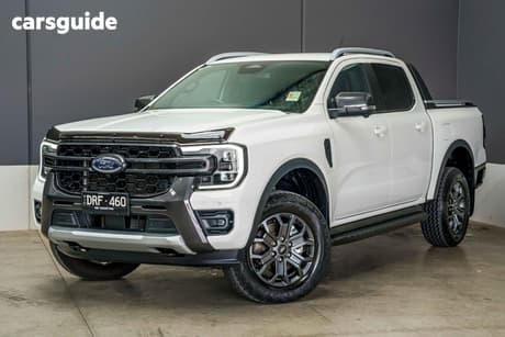 White 2025 Ford Ranger Double Cab Pick Up Wildtrak 3.0 (4X4)