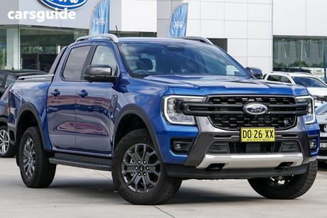 Blue 2025 Ford Ranger Double Cab Pick Up Wildtrak X 2.0 (4X4)