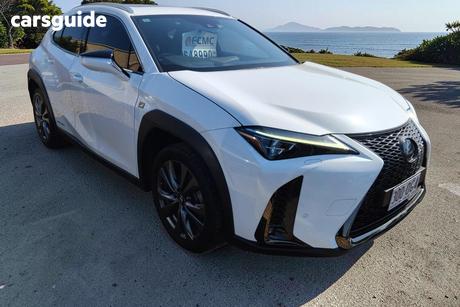 White 2020 Lexus UX250H Wagon F Sport Hybrid (Awd)