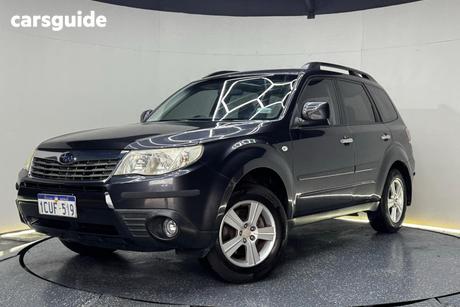 Grey 2008 Subaru Forester Wagon Xs Premium