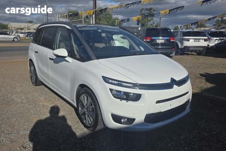 White 2014 Citroen Grand C4 Picasso Wagon Exclusive