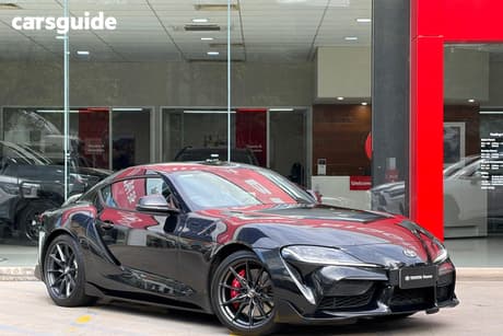 Black 2024 Toyota Supra Coupe Gts