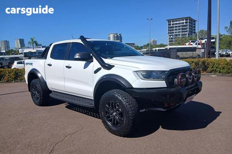 White 2019 Ford Ranger Double Cab Pick Up Raptor 2.0 (4X4)