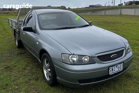 Silver 2003 Ford Falcon Utility Xl