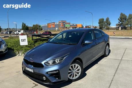 Blue 2018 Kia Cerato Sedan S