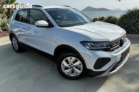 White 2024 Volkswagen T-Cross Wagon 85Tfsi Life