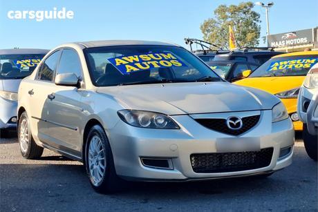Silver 2007 Mazda 3 Sedan Neo