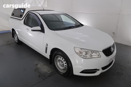 White 2014 Holden UTE Utility