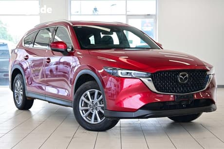Red 2023 Mazda CX-8 Wagon G25 Sport (Fwd)