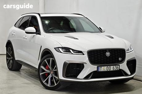 White 2021 Jaguar F-Pace Wagon Svr (405Kw)