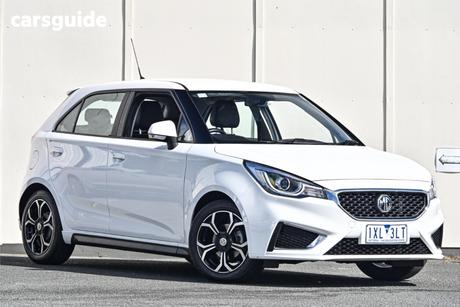 White 2022 MG MG3 Hatchback Excite (With Navigation)