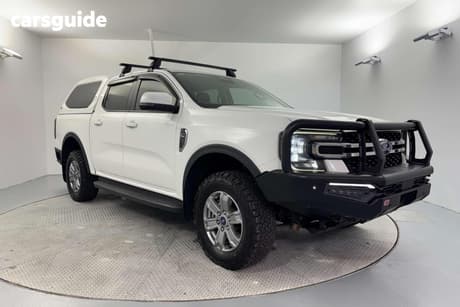 White 2023 Ford Ranger Double Cab Pick Up Xlt 2.0 (4X4)