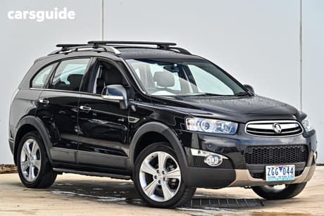 Black 2012 Holden Captiva Wagon 7 Lx (4X4)