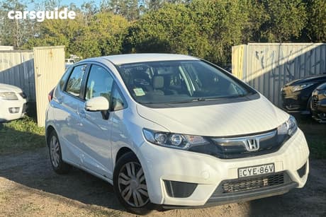 White 2015 Honda Jazz Hatchback Vti