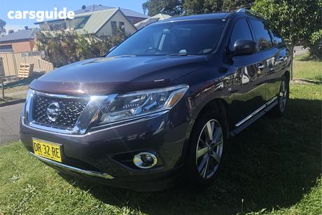 Grey 2013 Nissan Pathfinder Wagon Ti (4X4)