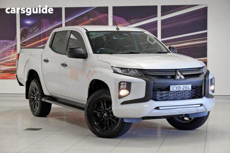 White 2022 Mitsubishi Triton Double Cab Pick Up Glx-R (4X4)