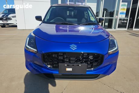 Black 2025 Suzuki Swift Hatchback Hybrid Plus
