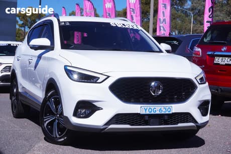 White 2022 MG ZST Wagon Vibe