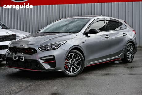 Grey 2021 Kia Cerato Hatchback Gt