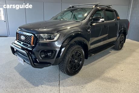 Grey 2020 Ford Ranger Double Cab Pick Up Wildtrak 3.2 (4X4)