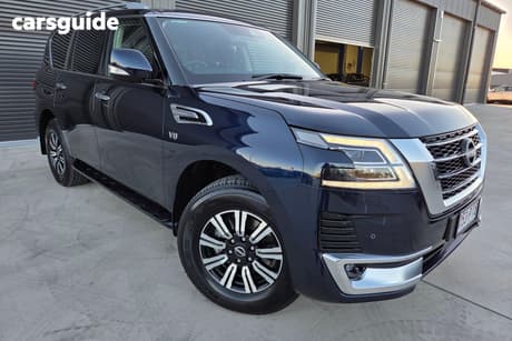 Blue 2024 Nissan Patrol Wagon Ti-L (4X4)