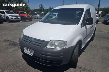 White 2010 Volkswagen Caddy Van 1.9 Tdi