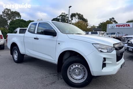 White 2021 Isuzu D-MAX Space Cab Chassis Sx (4X2) High-Ride