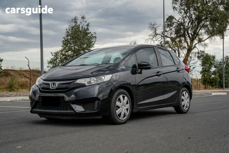 Black 2015 Honda Jazz Hatchback Vti