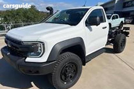 White 2025 Ford RANGER SUPER DUTY Ute Tray 4X4