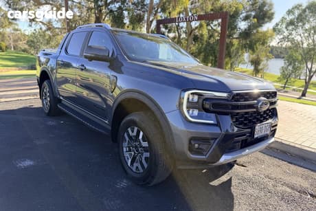 Grey 2025 Ford Ranger Double Cab Pick Up Phev Wildtrak (4X4)