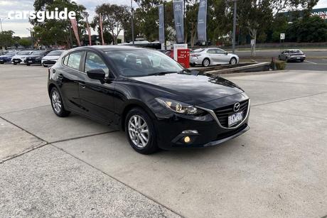 Black 2015 Mazda 3 Hatchback Maxx