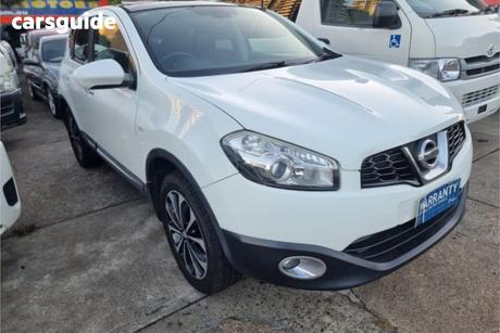 White 2012 Nissan Dualis Wagon Ti (4X2)