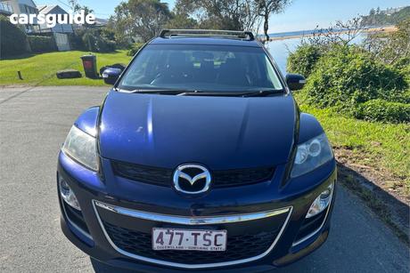 Blue 2011 Mazda CX-7 Wagon Luxury Sports (4X4)