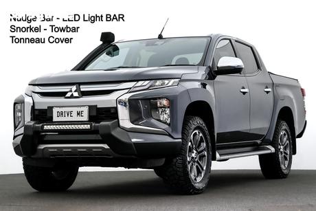 Grey 2022 Mitsubishi Triton Double Cab Pick Up Gls (4X4)