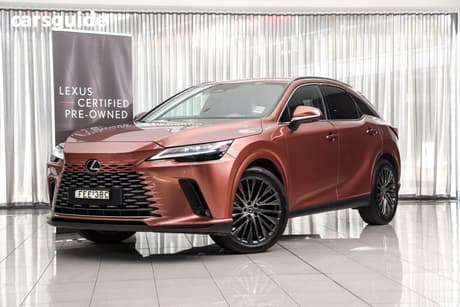 Orange 2023 Lexus RX350H Wagon Sports Luxury Awd Hybrid