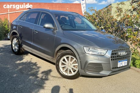 Grey 2017 Audi Q3 SUV 2.0 TDI QUATTRO (110KW) 8U MY18